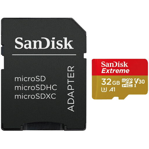 【推奨品】サンディスク SDSQXAT-032G-JN3MD microSDHC UHS-I カード エクストリーム 32GB 【推奨品】サンディスク SDSQXAT-032G-JN3MD microSDHC UHS-I カード エクストリーム 32GB