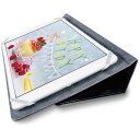 エレコム TB-10SPG2LBK タブレットケース カバー 汎用 8.5〜11.5インチ ソフトレザー 手帳型 フラップ ブラック