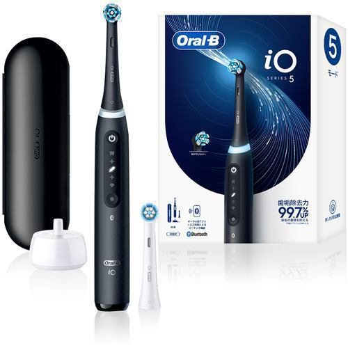 オーラルB ブラウン iOG52J62KBK オーラルB 電動歯ブラシ iO5 マットブラック 歯ブラシハンドル 1本 ブラシヘッド 1本 歯磨き Oral-B
