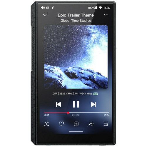 FiiO FIO-M11S-B M11S ポータブルオーディオプレーヤー ブラック