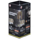 アイリスオーヤマ LDA4L-G-FC LEDフィラメント電球 クリア 電球色 40形相当 (485lm) クリア(3)