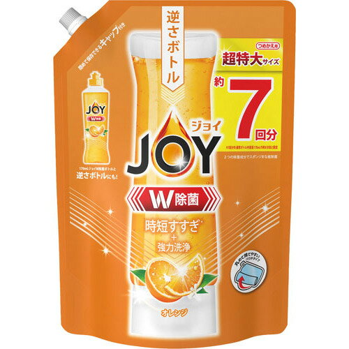 P＆Gジャパン合同会社 除菌ジョイコンパクト バレンシアオレンジの香り 超特大 910ML 910ML