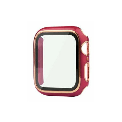 アール・エム RM-8200RDRG AppleWatch保護カバー レッド×ローズゴールド RM8200RDRG アール・エム RM-8200RDRG AppleWatch保護カバー レッド×ローズゴールド RM8200RDRG