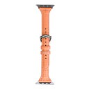 クールモバイルカンパニー AWCR41-PK APPLE WATCH 38/40/41mm スリム カーフレザー クロコダイル バンド ピンク AWCR41PK(2)