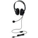 【推奨品】エレコム HS-HP02SUBK 両耳大型USB有線ヘッドセット HSHP02SUBK