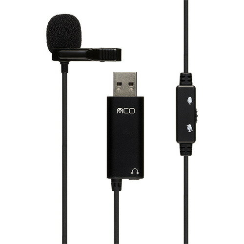 ミヨシ UMF-08/BK USBピンマイク ブラック UMF08/BK ミヨシ UMF-08/BK USBピンマイク ブラック UMF08/BK