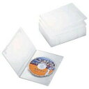 ケース エレコム CD DVD CCD-DVDS03CR スリムDVDトールケース 1枚収納 クリアー 10ケース入り