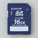 エレコム MF-FSD016GC10R データ復旧SDHCカード 16GB