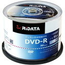 RiDATA D-RCP16X.PW50RDD 一回録画用DVD-R 50