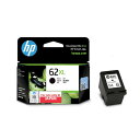 インク HP 純正 カートリッジ ヒューレットパッカード C2P05AA インクカートリッジ HP62XL (ブラック 増量)
