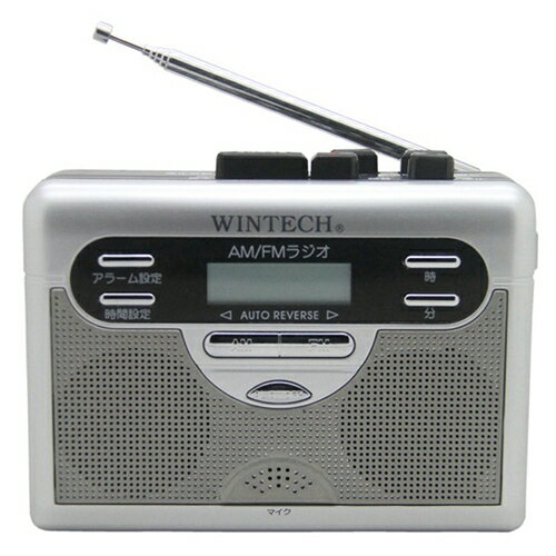 WINTECH PCT-11R ラジオ付テープレコー