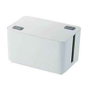 エレコム EKC-BOX002WH 燃えにくいケーブルボックス ホワイト 4個口 エレコム EKC-BOX002WH 燃えにくいケーブルボックス ホワイト 4個口