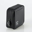 ケース エレコム CD DVD CCD-H52BK CD/DVDファスナーケース 52枚収納 ブラック(2)
