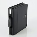 ケース エレコム CD DVD CCD-SS160BK CD/DVDファスナーケース 160枚収納(ブラック)