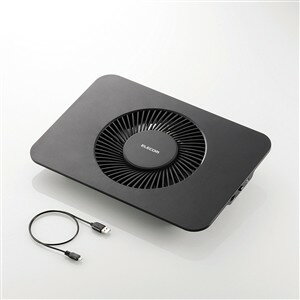 エレコム SX-CL21BK ノートPC用クーラー(静音・強冷タイプ) 12.1〜14インチ対応