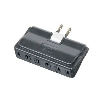 ヤザワ Y02U300BK 耐トラ付アンダータップ 3個口 黒