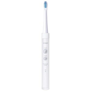 オムロン HT-B319-W 音波式電動歯ブラシ ホワイト
