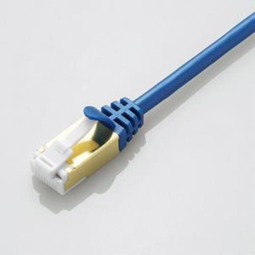 LD-TWSST/BM30 ツメ折れ防止スリムLANケーブル(Cat7対応) 3.0m ブルーメタリック