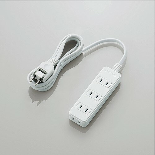 エレコム T-S02N-2420WH スイングプラグタップ 4個口 2m ホワイト