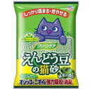 シーズイシハラ アースペット クリーンケア えんどう豆の猫砂 緑茶の香り (6L)