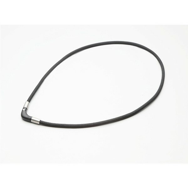 phiten（ファイテン）スポーツアクセサリー 0216TG691053 健康アクセ RAKUWA磁気チタンネックレス Vタイプ ブラック 50CM BLK