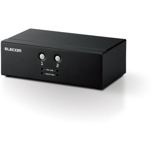 エレコム KVM-NVXSN2 KVM切替器(VGA・2ポート用) KVMNVXSN2