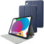 エレコム TB-A22RSANV iPad 第10世代 フラップケース スリープ対応 ネイビー TBA22RSANV