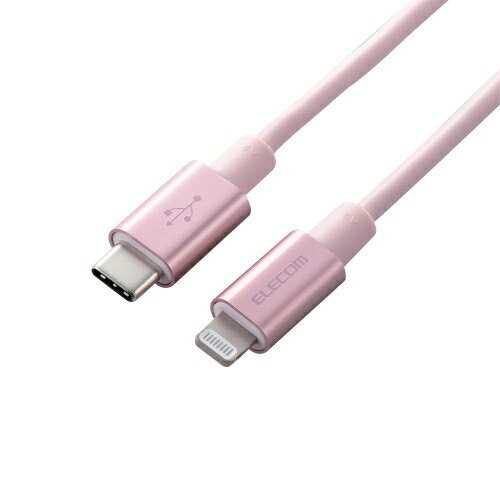 エレコム MPA-CLPS10PN USB-C to Lightningケーブル(耐久仕様) PN