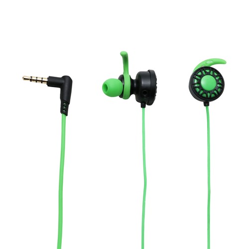 ミヨシ GMA-HS01/GN ゲーミングヘッドセット カナル式 グリーン ミヨシ GMA-HS01/GN ゲーミングヘッドセット カナル式 グリーン