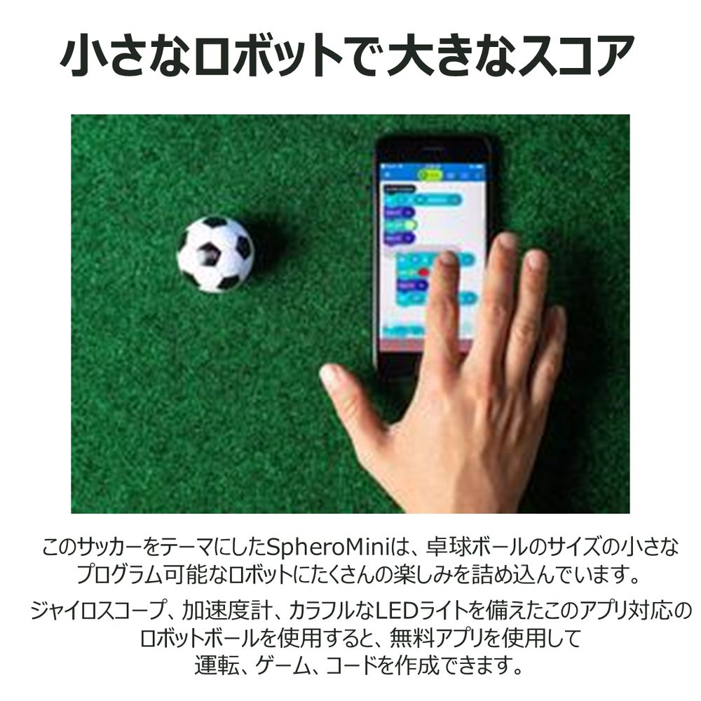 Sphero�ʥ��ե����� M001SRW Sphero Mini Soccer ROW