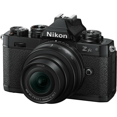 【期間限定ギフトプレゼント】Nikon Z fc ブラック 16-50 VR レンズキット ミラーレスカメラ Z fc ブラック 1650 VR レンズキット