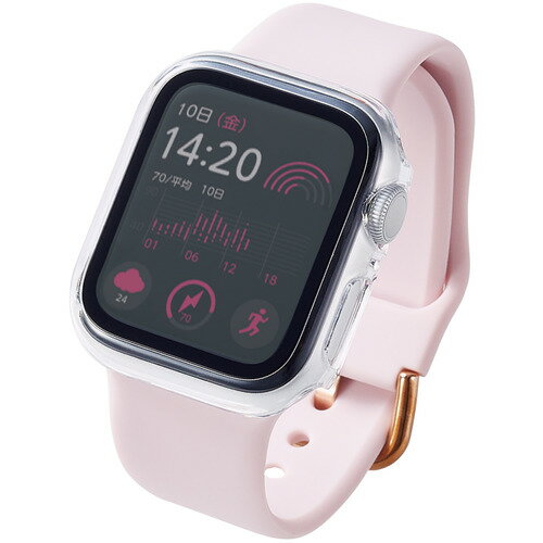 エレコム AW-20SFCGOCR Apple Watch 40mm用フルカバーケース プレミアムゴリラガラス 高透明 クリア AW20SFCGOCR エレコム AW-20SFCGOCR Apple Watch 40mm用フルカバーケース プレミアムゴリラガラス 高透明 クリア AW20SFCGOCR
