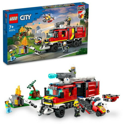レゴブロック レゴジャパン レゴ 60374 消防指令トラック