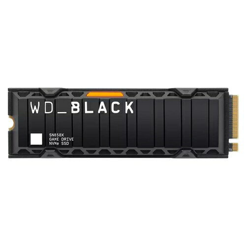 Western Digital WDS100T2XHE M.2 NVMe 内蔵SSD 1TB WD_BLACK SN850X NVMe SSD ヒートシンク搭載