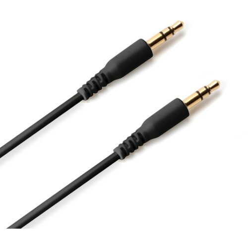 楽天ヤマダ電機　楽天市場店PGA PG-AUXY05M11BK 3.5mmステレオミニプラグ AUXオーディオケーブル やわらか 0.5m Premium Style ブラック PGAUXY05M11BK