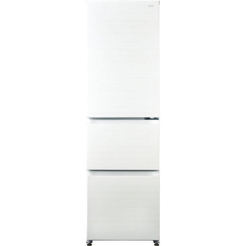 【無料長期保証】Haier JR-CV34B-W 3ドア冷蔵庫 SLIMORE （335L 右開き） リネンホワイト
