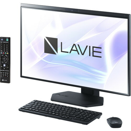 【推奨品】NEC PC-A2797GAB デスクトップパソコン LAVIE A27 ファインブラック PCA2797GAB