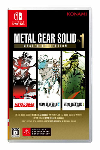 METAL GEAR SOLID: MASTER COLLECTION Vol.1 Nintendo Switch HAC-P-BCK4A