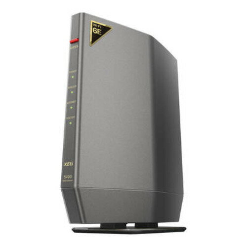 【推奨品】BUFFALO WSR-5400XE6 無線ルーター AirStation Wi-Fi 6E対応ルーター アドバンスドモデル チタニウムグレ…