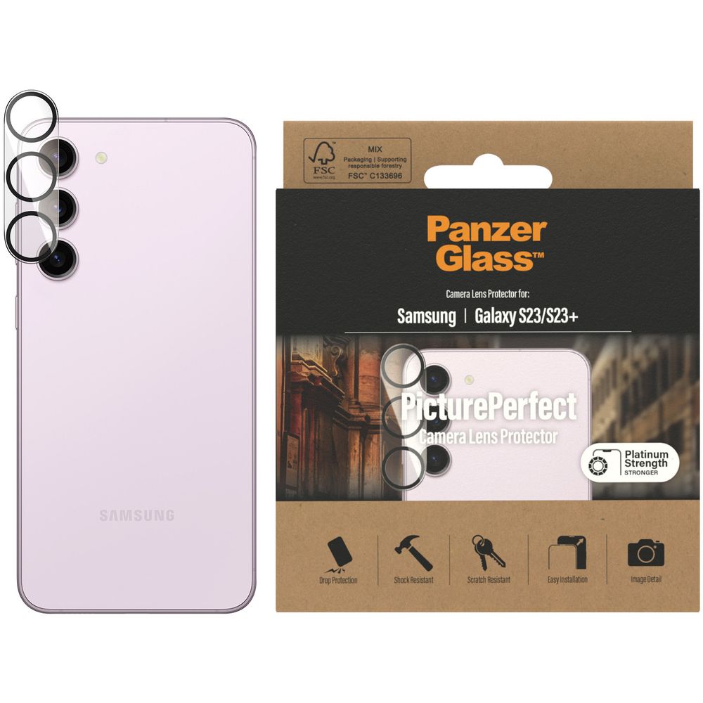 PanzerGlass Samsung Galaxy S23／23+ PicturePerfect Camera Lense protector 0439