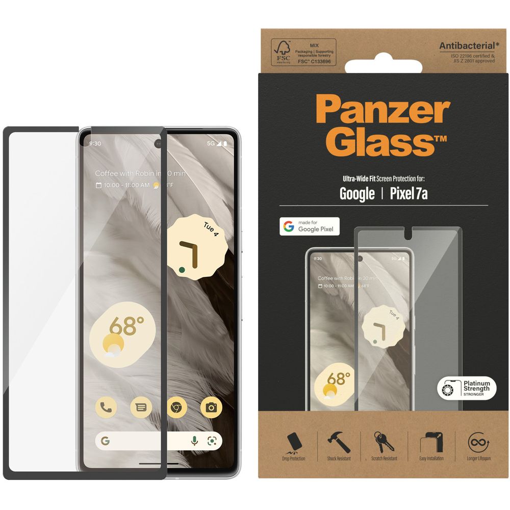 PanzerGlass PanzerGlass Google Pixel 7a UWF Black AB 4776