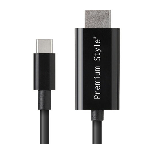 【推奨品】PGA PG-SUCTV2MBK USB TYPE-C HDMIミラーリングケーブル Premium Style 2m ブラック PGSUCTV..