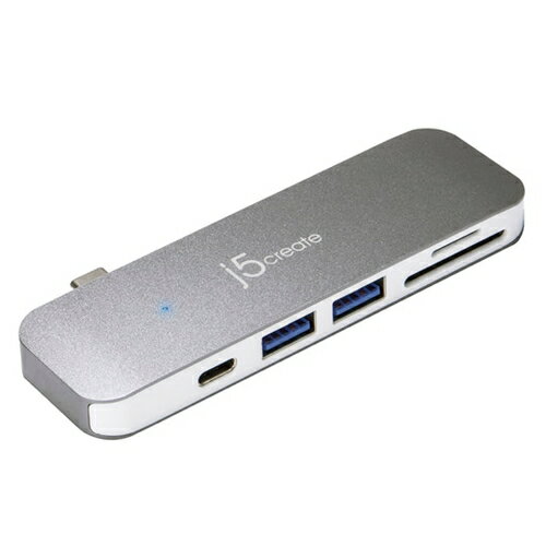 j5 create JCD388 JCD388 6-in-1 Ultra drive dock パワーデリバリー対応 スペースグレー