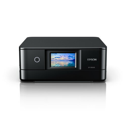 【推奨品】EPSON EP-886AB A4カラーインクジェット複合機 ブラック