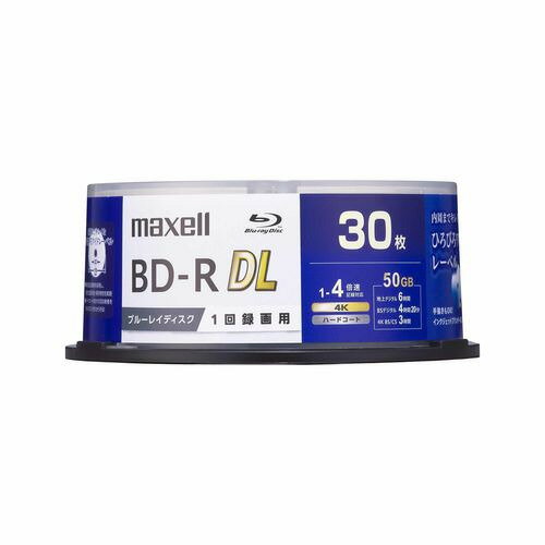 maxell BRV50WPG30S 録画用ブルーレイディスク 50GB（2層） 30枚