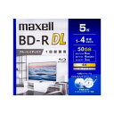 maxell BRV50WPG5S 録画用ブルーレイディスク 50GB(2層) 5枚