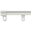 トーソー AJ606ホワイト シングル2M 伸縮式カーテンレール AJ606 シングル1.1〜2.0M ホワイト