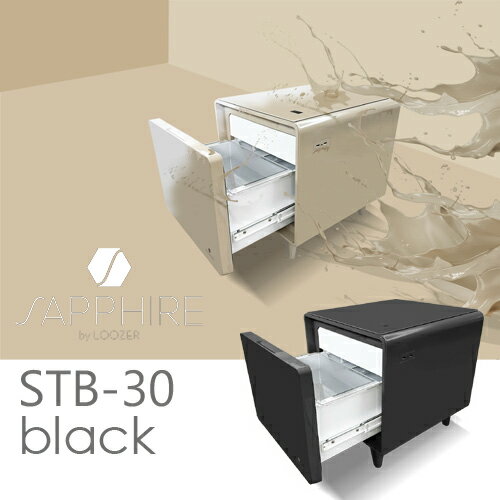  SAPPHIRE by LOOZER SMART TABLEʥޡȥơ֥STB30 BLACK ¢դơ֥ 30L...