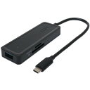 ミヨシ USH-10G2C/BK USBハブ USB3.2 Gen2対応 USB Type-C カードリーダー付 USH10G2C/BK(2)