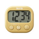 タニタ TD-429YL 抗菌でか見えタイマー マスタードイエロー(3)